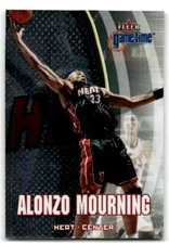 2000-01 FLEER GAME TIME ALONZO MOURNING MIAMI HEAT #10