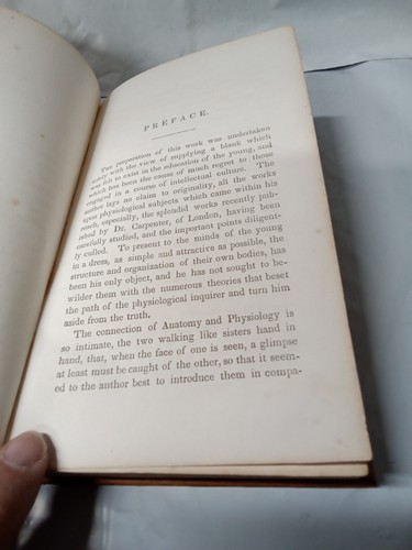 Human Anatomy And Physiology By J.F.W. Lane, M.D. VINTAGE 1844 - Picture 10 of 20