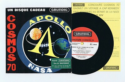45 RPM 7''(PROMO)WETTBEWERBSSPIEL GRUNDING APOLLO 11 (PHASE 4)