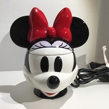 Scentsy Wax Warmer Walt Disney Minnie Mouse Head Electric 2PC Set NEW Boxed