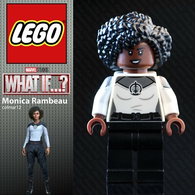   Lego Monica Rambeau Minifigur colmar03 What if 71031 Marvel Wanda Vision