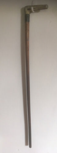 Elegant, Late Victorian, Bone-handled Walking-stick - Picture 1 of 10
