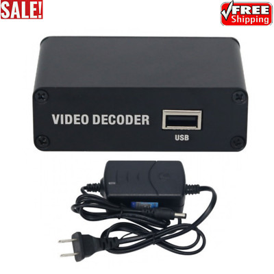 H.265 Network Video Decoder RTMP HDMI HD 1080P IPTV USB Decoding RTSP 4K H.264