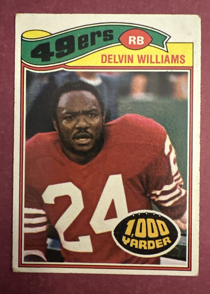 1977 Topps #425 Delvin Williams RC San Francisco 49ers | eBay