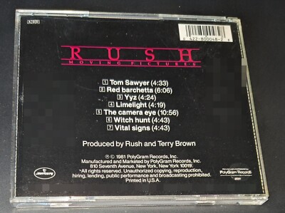 Rush: Moving Pictures CD | eBay