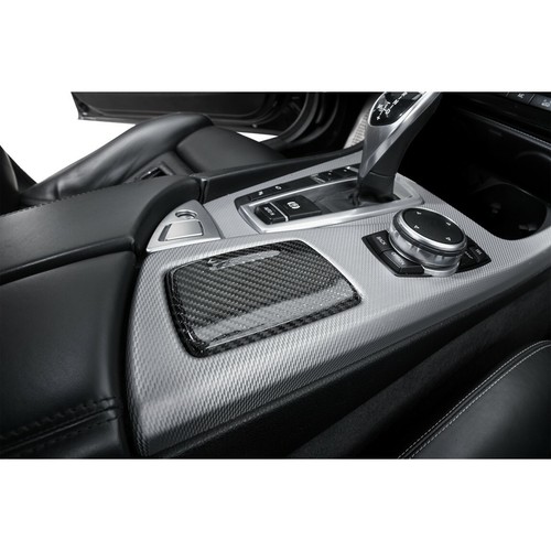 MOS Carbon Fiber Interior Console Covers Set for BMW F10 F11 F18 LHD - Picture 12 of 12