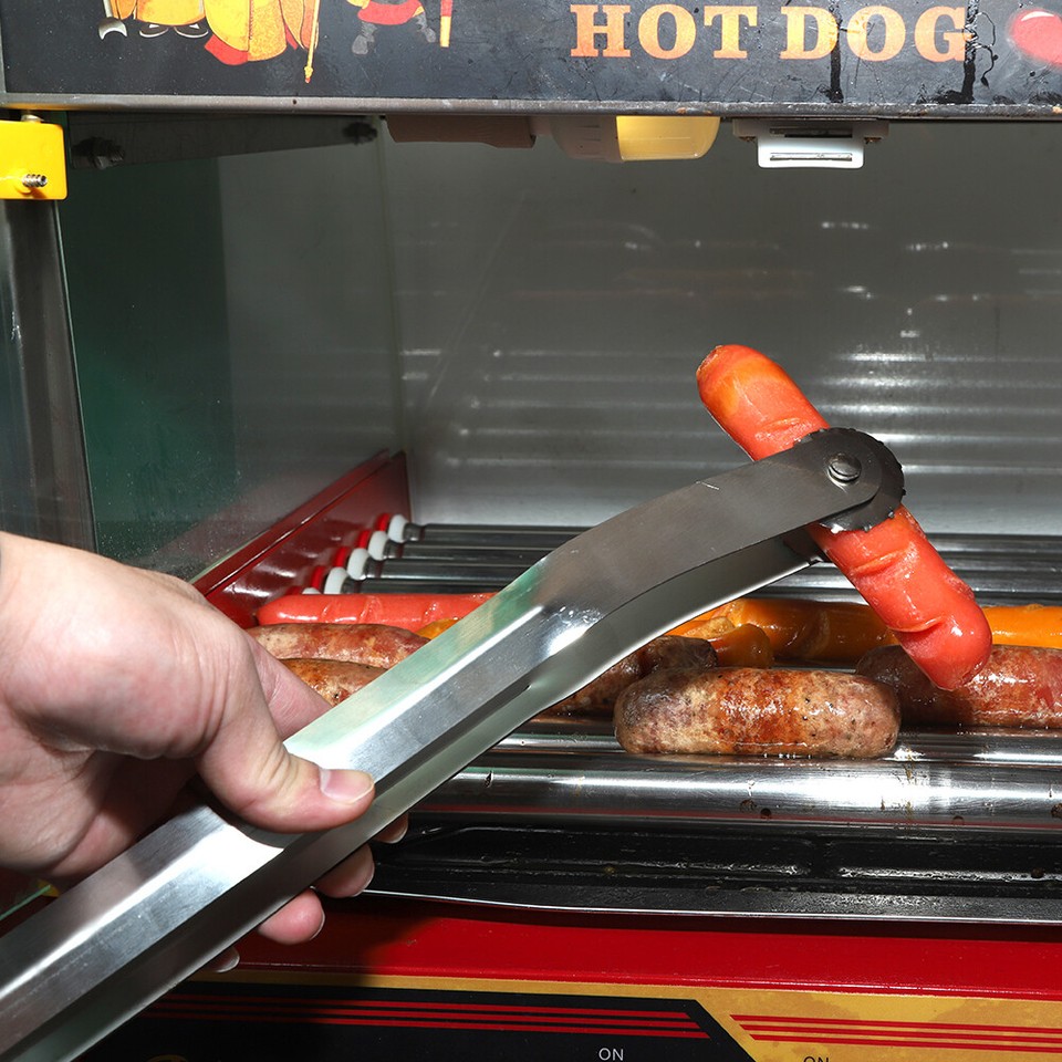 BBQ Sausage Turning Tongs for Cooking High Heat Resistant for Barbecue