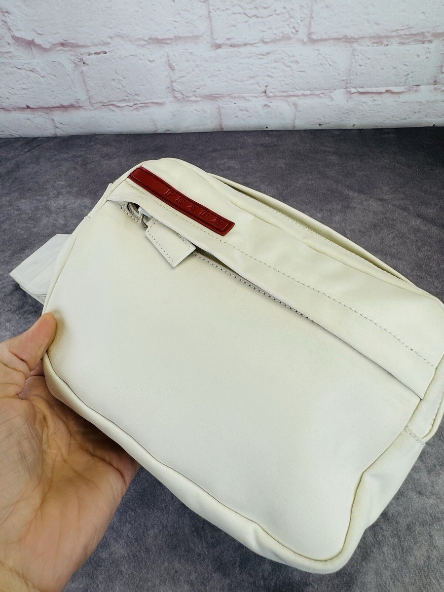RARE Prada Sport White Fanny Waist Bag Vintage B9150m | eBay