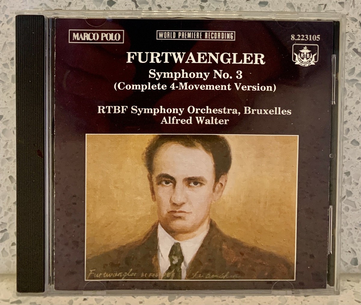 FURTWANGLER: Symphony No. 3 complete (CD Marco Polo) Alfred WALTER