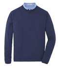 Peter Millar Cradle Performance Crewneck Sweatshirt Pullover Gray Blue Black NWT