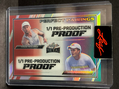 2024 Leaf RWB Pre-Production Proof TYSON MCGUFFIN/IGNATOWICH Pickleball 1/1