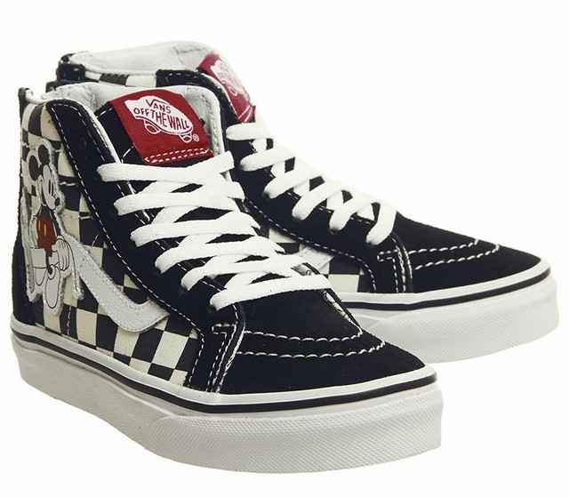 mickey mouse vans high tops