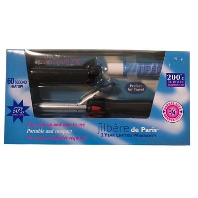 Jilbere de Paris Portable Curling iron new