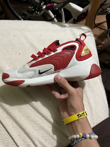 nike zoom 2k black red