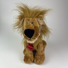 Kids of America Stuffed Plush Lion Hearts Valentine See Notes
