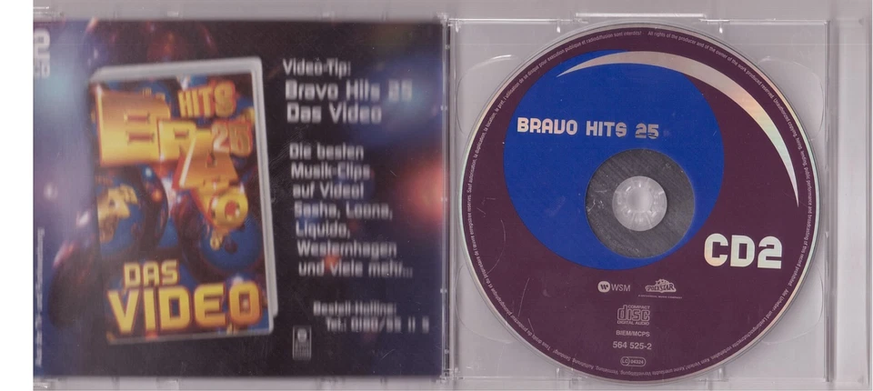 Bravo Hits 25 (2xCD 1999) - Bild 4 von 4