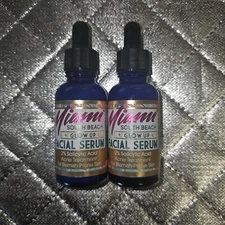 Okay MIami South Beach Glow Up Facial Serum 1 Fl Oz Lot Of 2