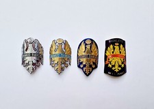 BIANCHI EDOARDO TESTA BICI DISTINTIVO ADESIVO DECALCOMANIA 3M REPLICA ALLUMINIO