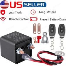 Car Battery Switch Disconnect Power Kill Master Isolator Cut Off Remote Control