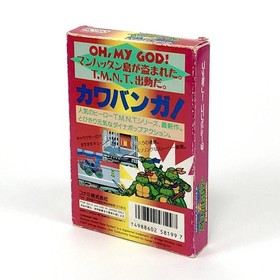 TEENAGE MUTANT NINJA TURTLES 2 Nintendo Famicom Japan Import F/S Tested
