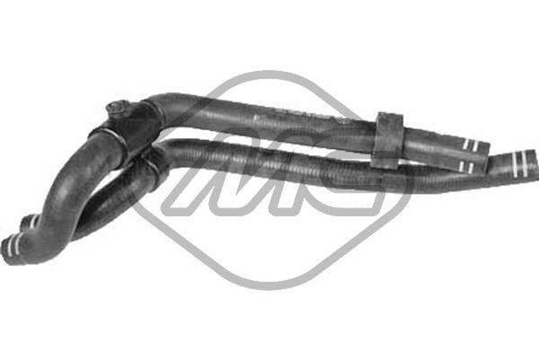 Heizungsschlauch Metalcaucho 09369 FüR Fiat Doblo GroßRaumlimousine JTD 16V-image