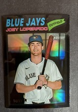 2026 Topps Heritage - Joey Loperfido #354 Chrome Black Refractor /77