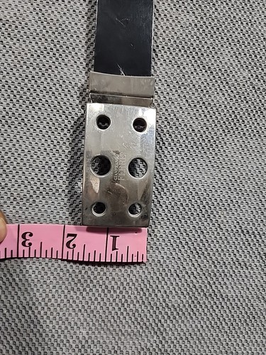 Gianfranco Ferre GFF Reversible Black & Brown Italian Leather Belt Sz 36-39 - Picture 10 of 11