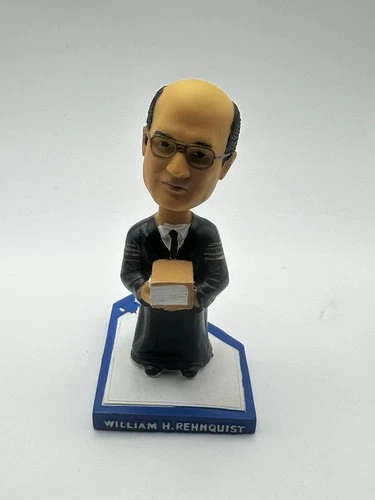 William Rehnquist BLUE Bobblehead Green Bag Supreme Court Justice - NEW with BOX