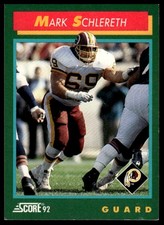 1992 Score #325 Mark Schlereth