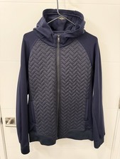 Scotch  Soda Men's Quilted Jacket Navy Blue, Size XL