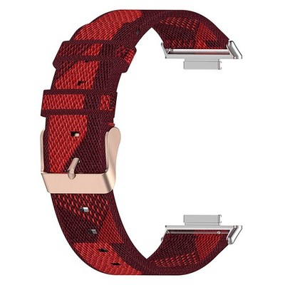 Nylon Watch Strap Woven Cloth Strap Bracelet Wristband for Huawei Watch Fit 2