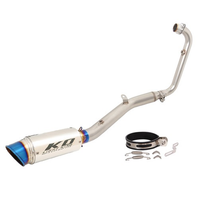 #ad For Lifan KP Mini 150 2015 2025 Exhaust System Header Pipe Steel Muffler Tips $170.00