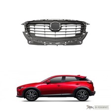 Kühlergrill Kühlergitter Grill schwarz passt für Mazda CX-3 DK Baujahr 2016-2018