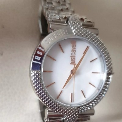JUST CAVALLI Schlangen-Armbanduhr 