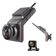 Car DVR Dash Cam Dual Camera Video Recording GPS Tracking WiFi Hotspot G-sensor