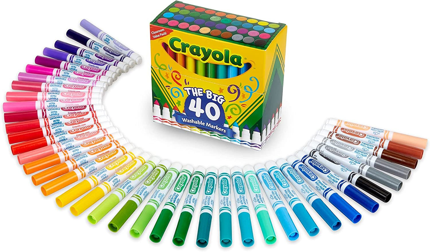 40ct Broad Line Kids Coloring Set