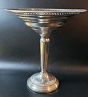 Columbia: Sterling Silver Weighted Compote Pedestal Candy Dish6 5/8"h x 6 7/16"w — photo 8