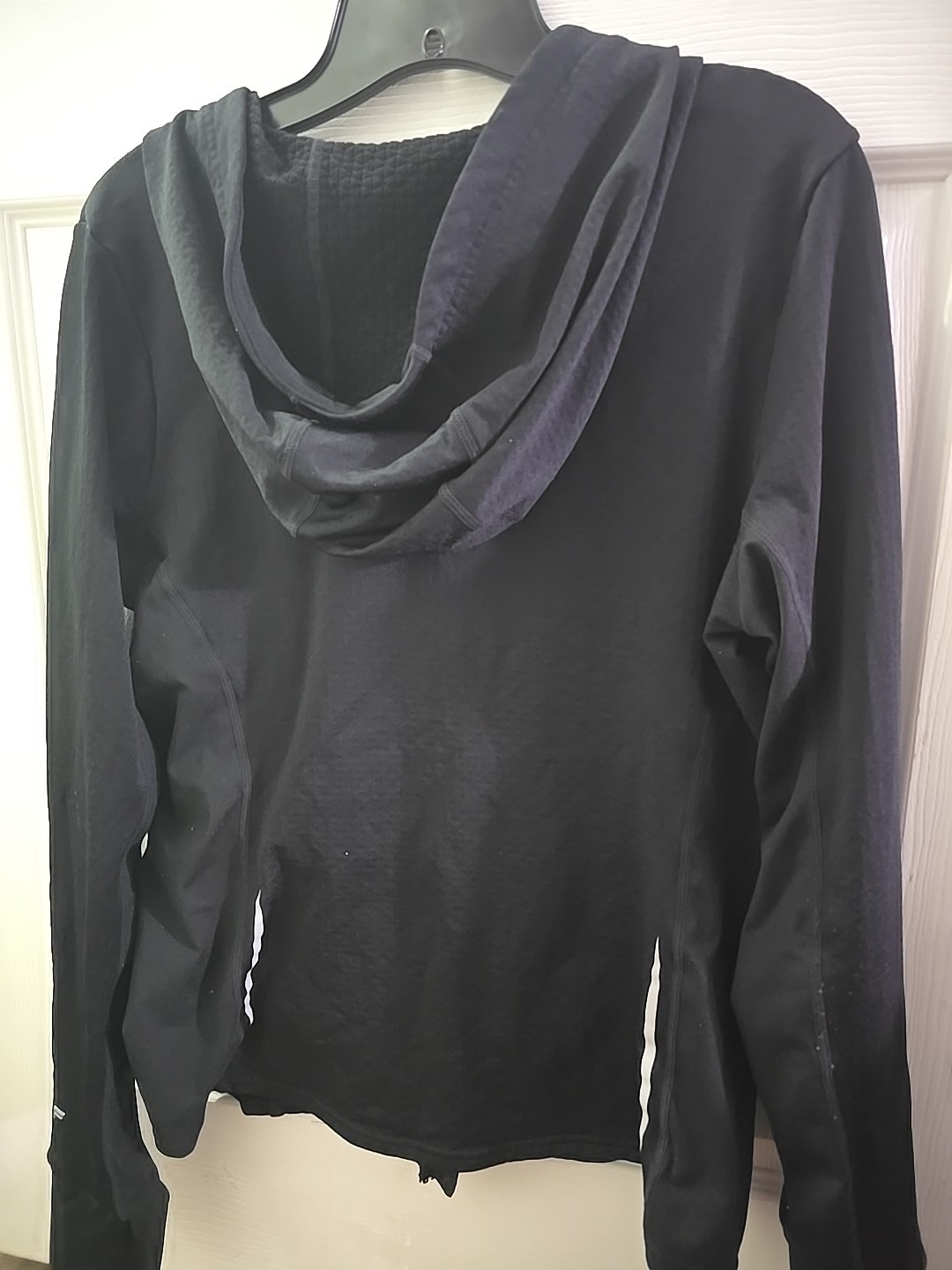 Fabletics Full Zip Athletic Running Black Hoodie … - image 6