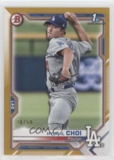 2021 Bowman Prospects Gold Border 20/50 Hyun-il Choi #BP-130 s1i