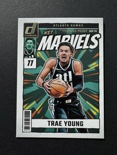 2024-25 Trae Young Donruss Basketball Net Marvels Press Proof Gold #19 Hawks