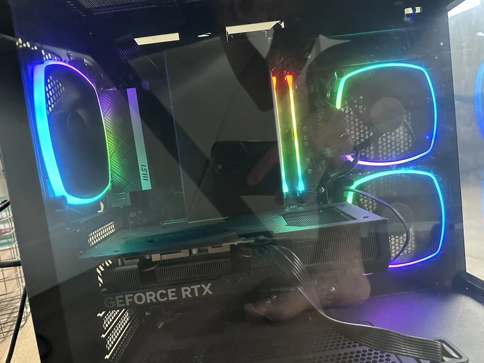 RTX 4070 I5 13400f 13th Gen 32G RAM 2TB storage - Image 2 of 4