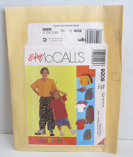 McCall's 9206 Easy Shirt, Pants or Shorts  Hat Pattern Boys' 10-12-14 Uncut