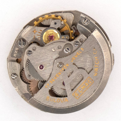 Vintage Bulova Caliber 6CMAC 17-Jewel Automatic Wristwatch Movement, Runs