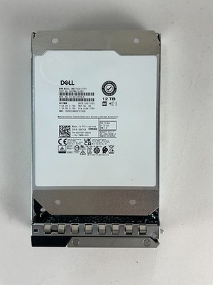 DK7C9 MG07SCA12TEY Dell 12TB 7.2K 12Gbps NL SAS 3.5 512e HDD 0DK7C9