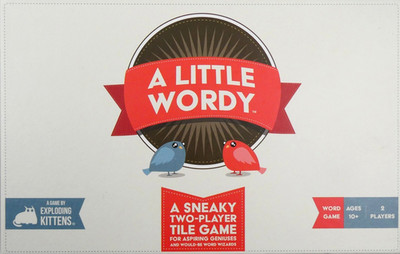 Exploding Kittens A Little Wordy Tile Wortspiel 2 Spieler (10+) - vollständig