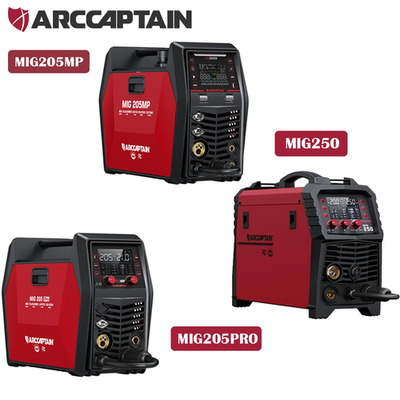#ad ARCCAPTAIN MIG200 MIG205PRO MIG250 MIG205MP MIG Welder Flux Core Stick Lift TIG $499.99