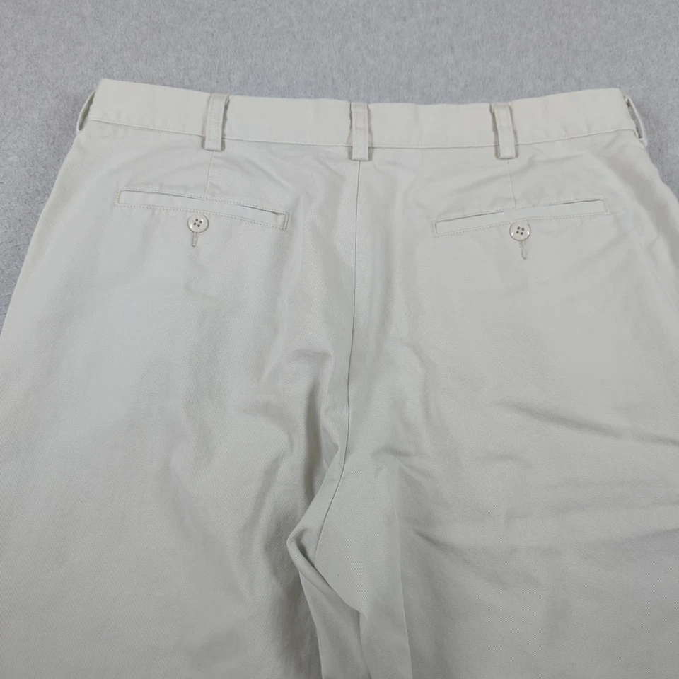 J Crew Pants Mens 38 (Actual 36x33) Vintage Regular Fit Casual Preppy Chino - Image 3 of 4