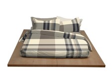 Lenzuola matrimoniale Bossi Rhino 7480 tinto filo - Escluso lenzuolo inferiore (