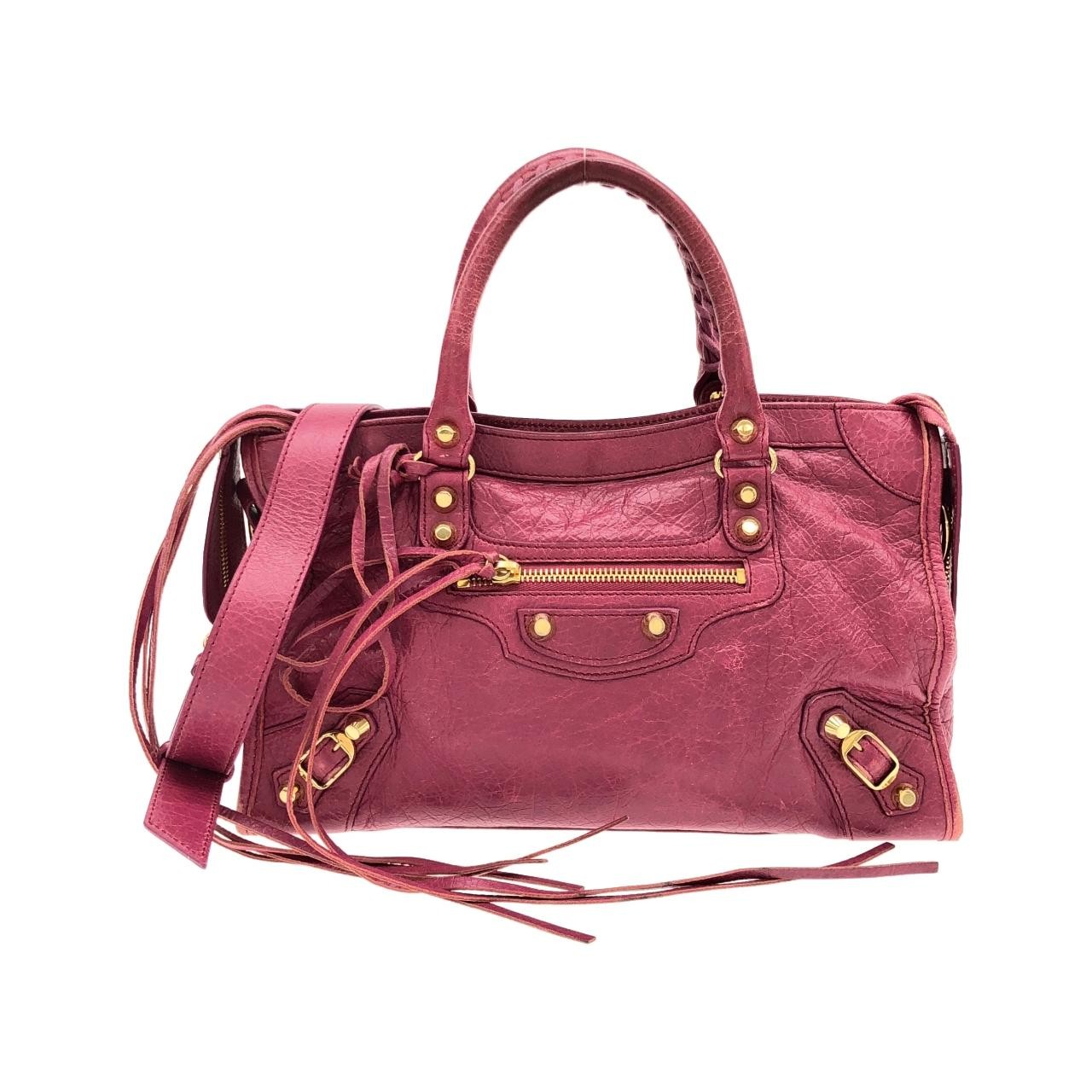 Authentic Balenciaga CLASSIC GOLD CITY S 431621 D94JG Bag #260-008-076-8401