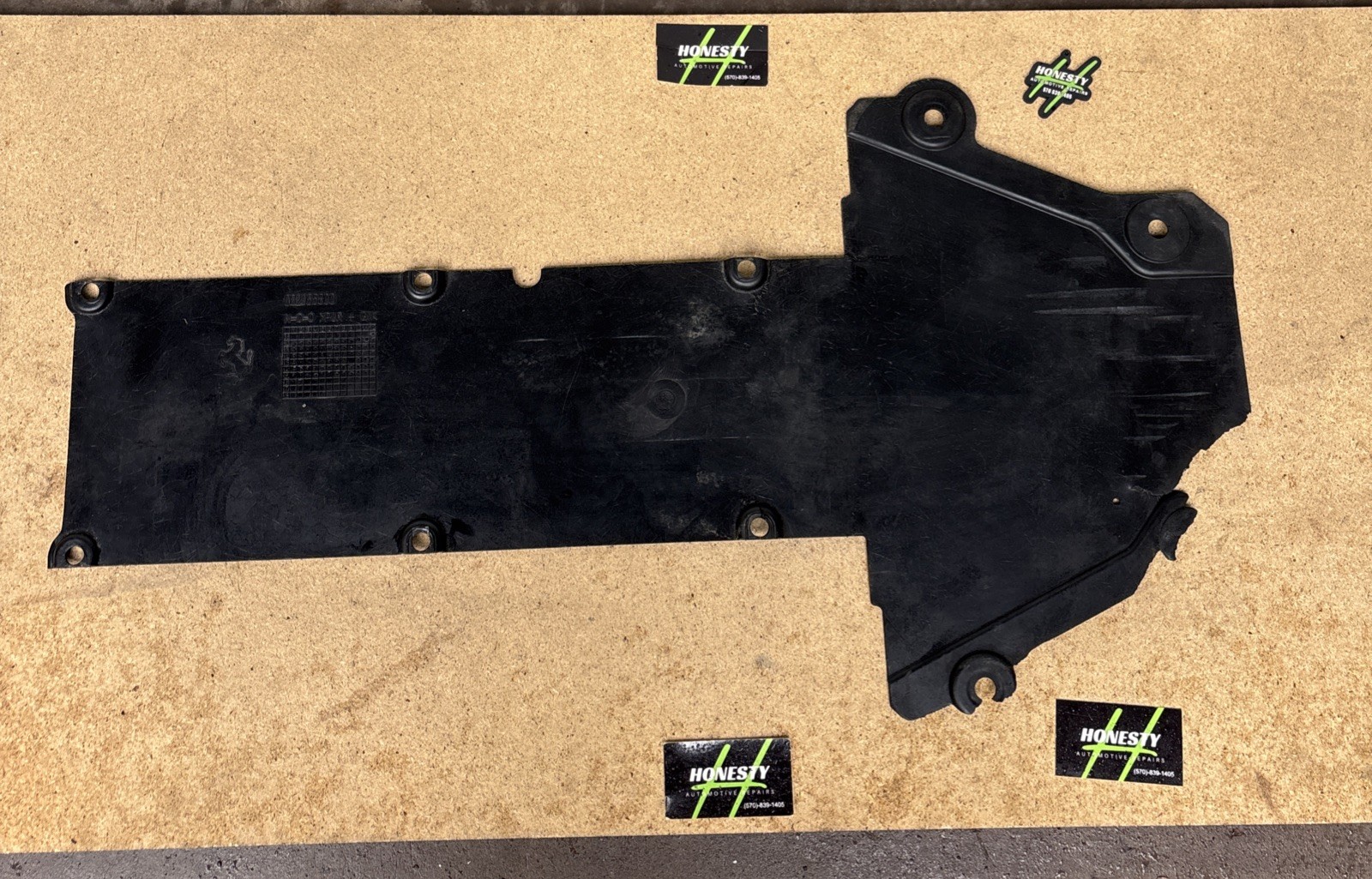 🏎️ 2015–2019 Ferrari 488 Spider Front Center Underbody Splash Shield/Undertray
